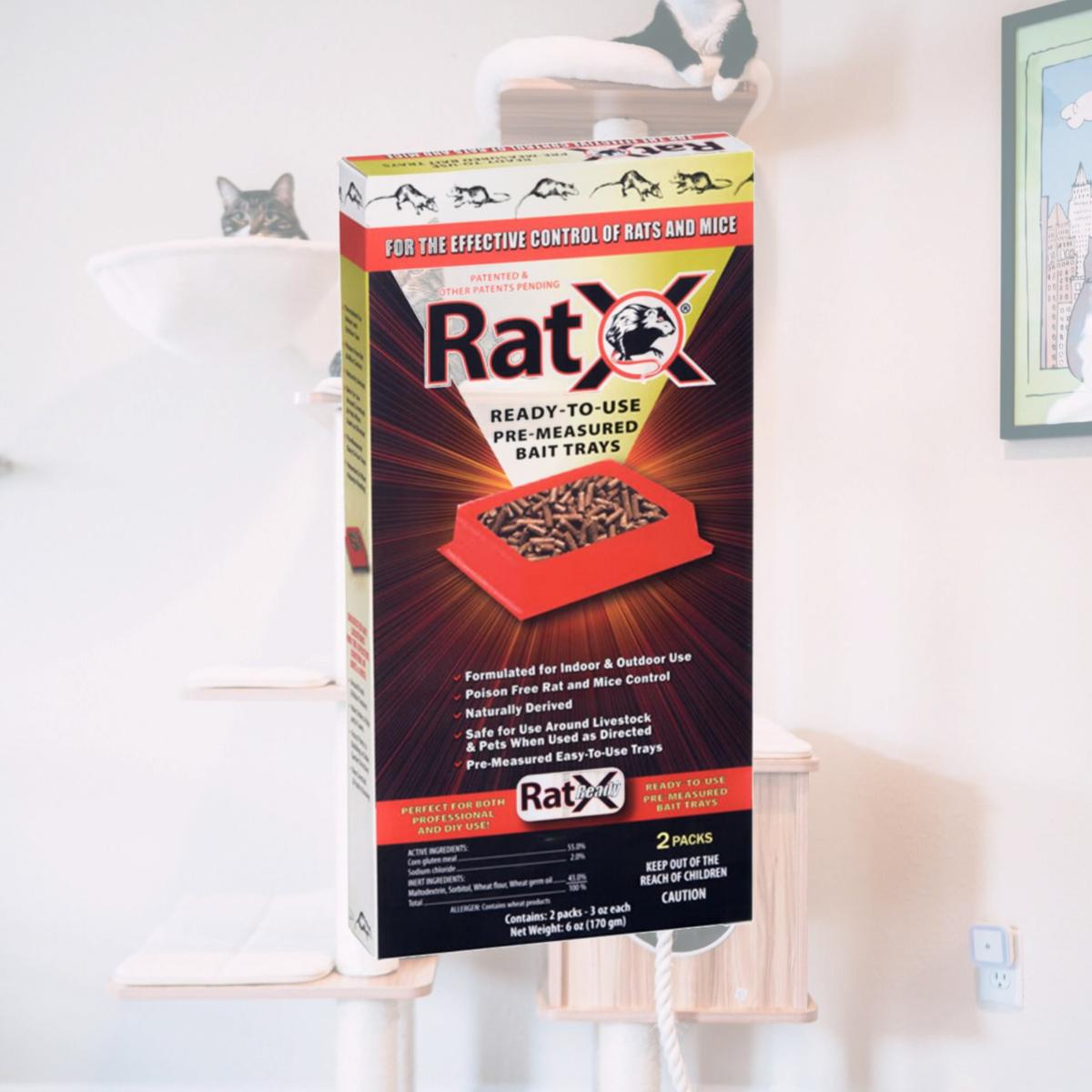Picture of Ratx 021070 Ready To Use Use Pre-Measured Bait Trays, Pack of 2