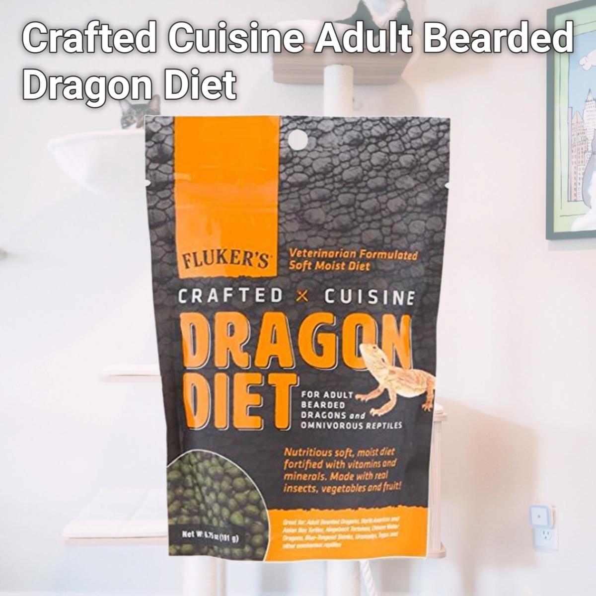 Picture of Flukers 012272 Crafted Cuisine Adult Bearded Dragon Diet