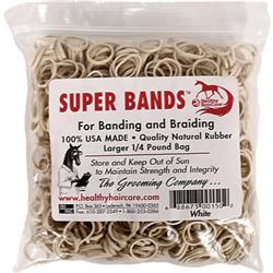 Picture of Healthy Haircare Product BNDWH-JAR 0.25 lbs Super Bands&#44; White