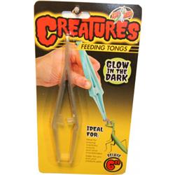 Picture of Zoo Med Laboratories CT-20 6 in. Creatures Feeding Tongs Glow In The Dark