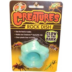 Picture of Zoo Med Laboratories CT-85 Creatures Rock Dish Glow In The Dark
