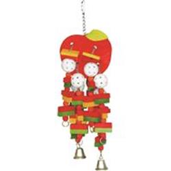 Picture of A & E Cage HB01281 Wooden Apple Toy&#44; Large