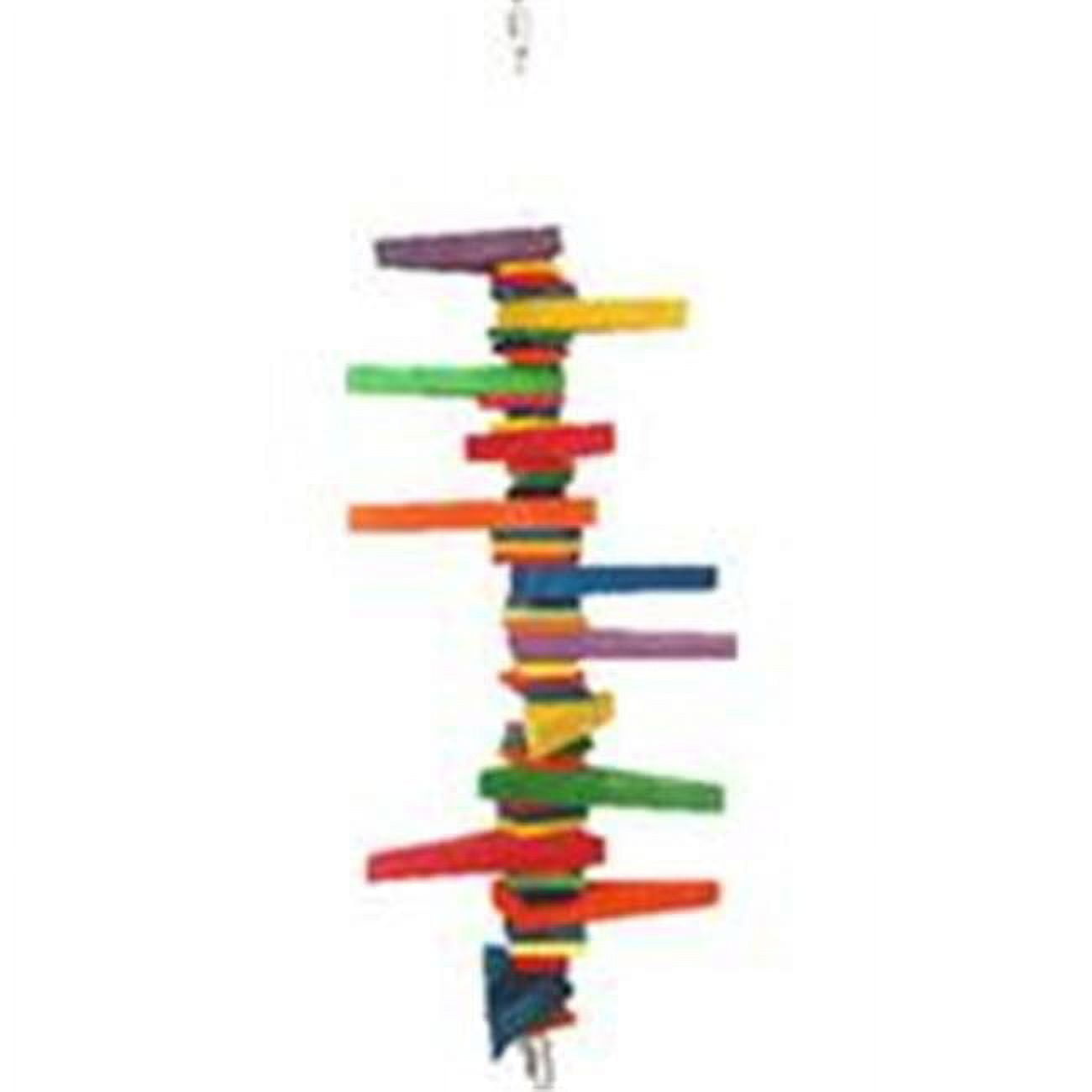Picture of A & E Cage HB01392 Colored Wooden Blocks & Wedges&#44; Medium