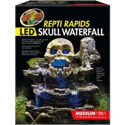 Picture of Zoo Med Laboratories RR-27 Repti Rapids Led Waterfall Skull&#44; Medium