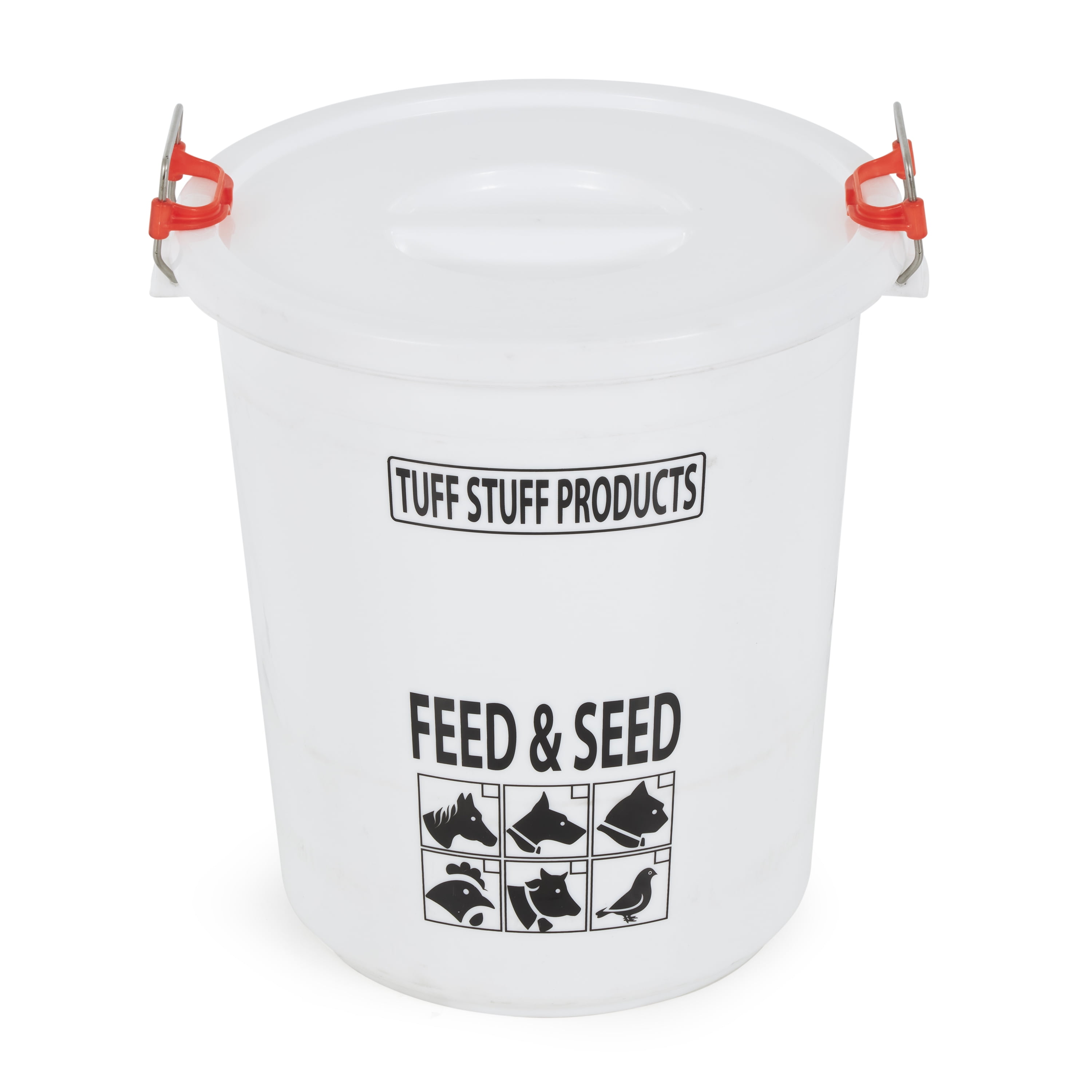 DBC 17 gal Feed Storage Drum with Locking Lid