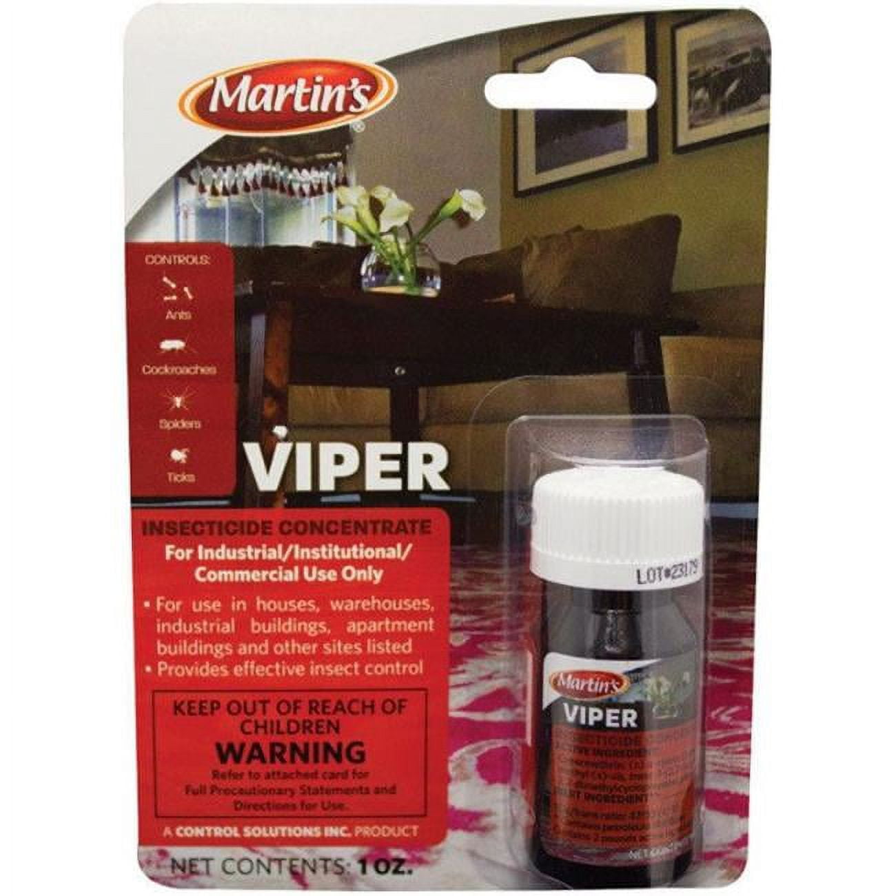Picture of Control Solutions 82005004 1 oz Viper Insecticide Concentrate
