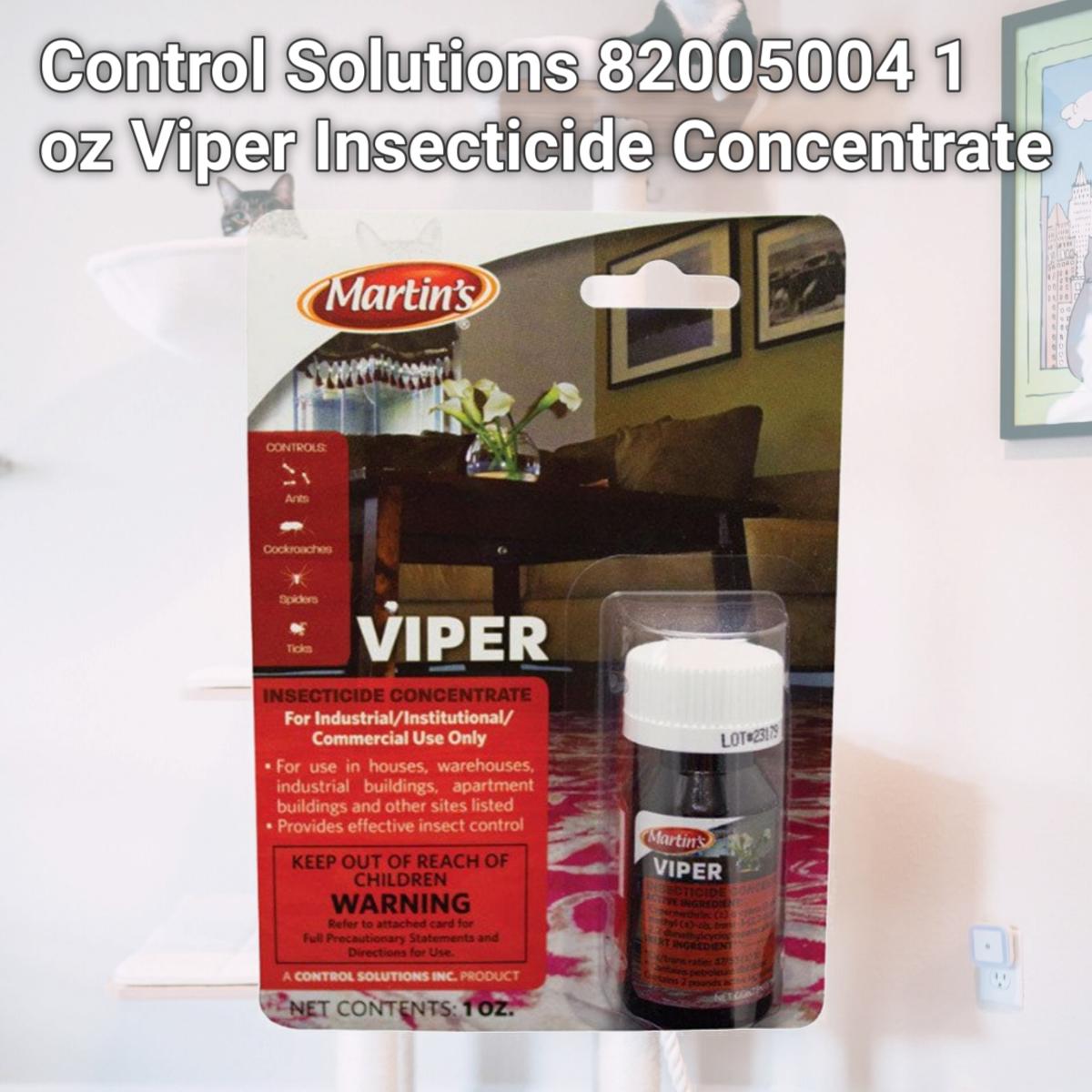 Picture of Control Solutions 82005004 1 oz Viper Insecticide Concentrate
