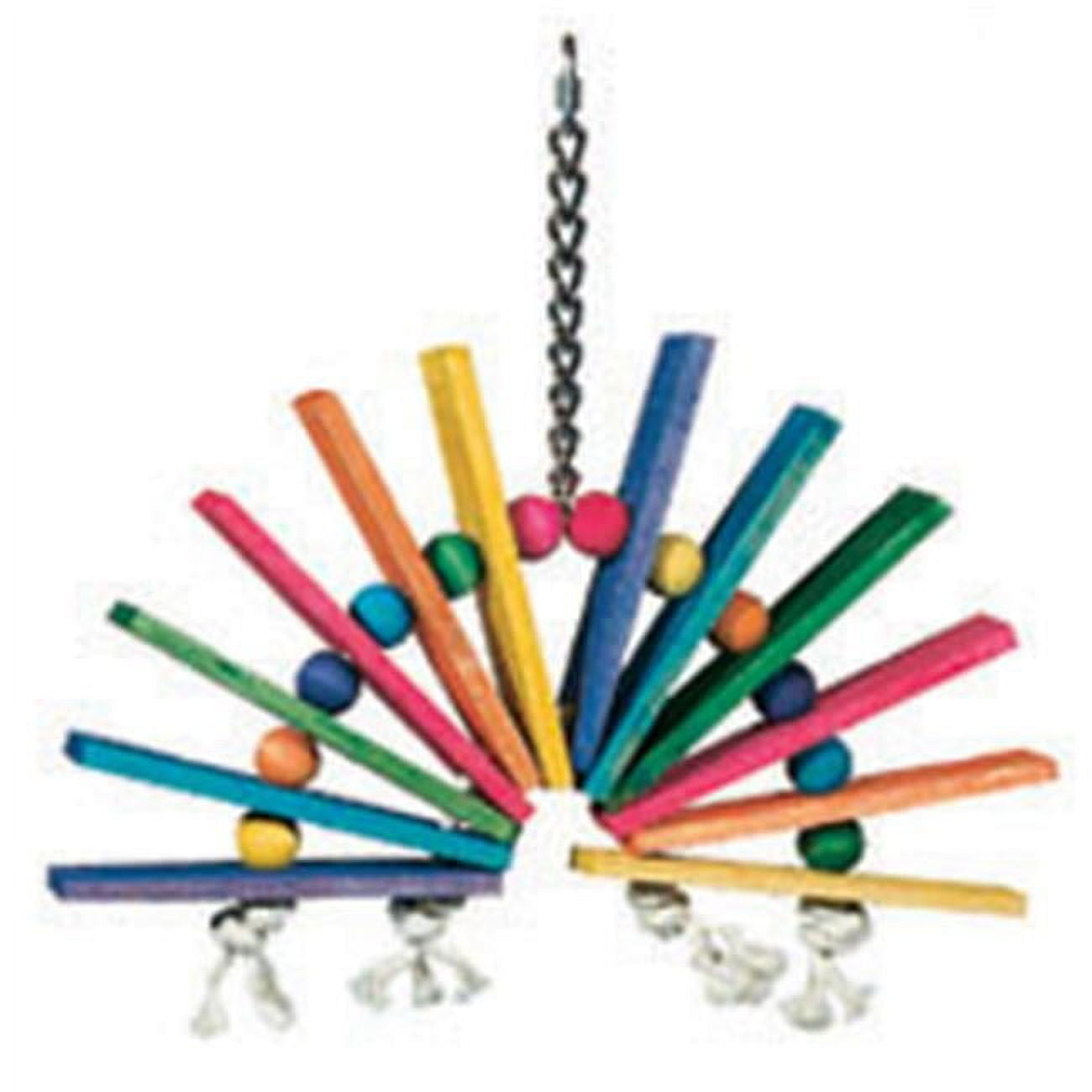 Picture of A&E Cage HB01403 Happy Beaks Over the Rainbow Bird Toy - Large