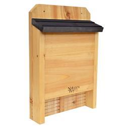 Cedar Single Chamber Bat House - 15 x 10 x 3.5 in.