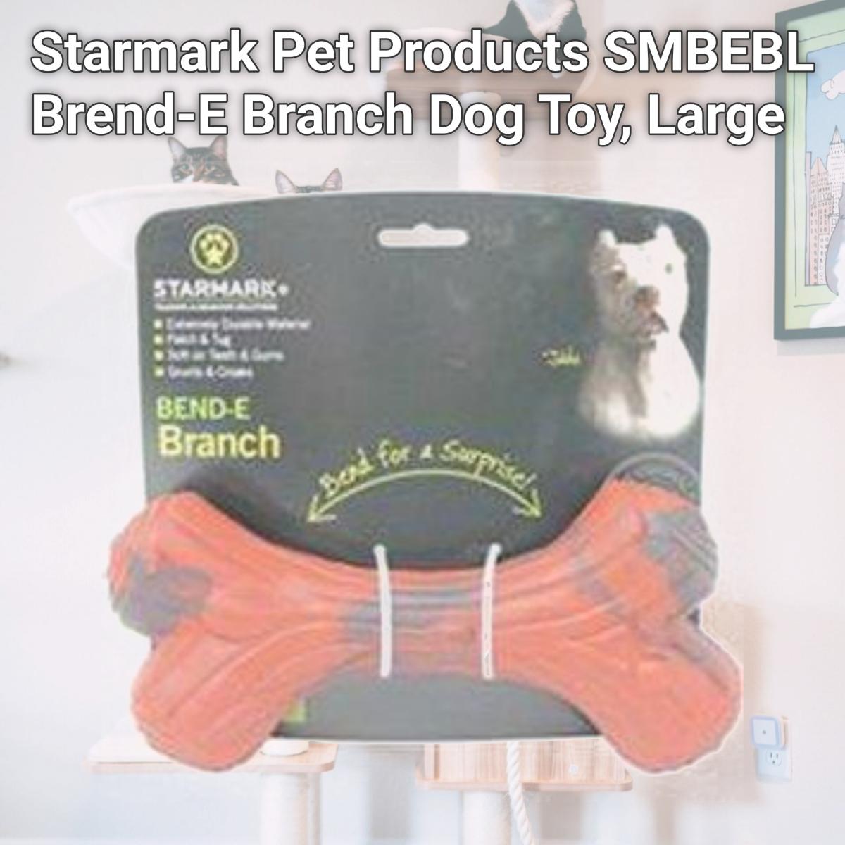 Picture of Starmark Pet Products SMBEBL Brend-E Branch Dog Toy, Large