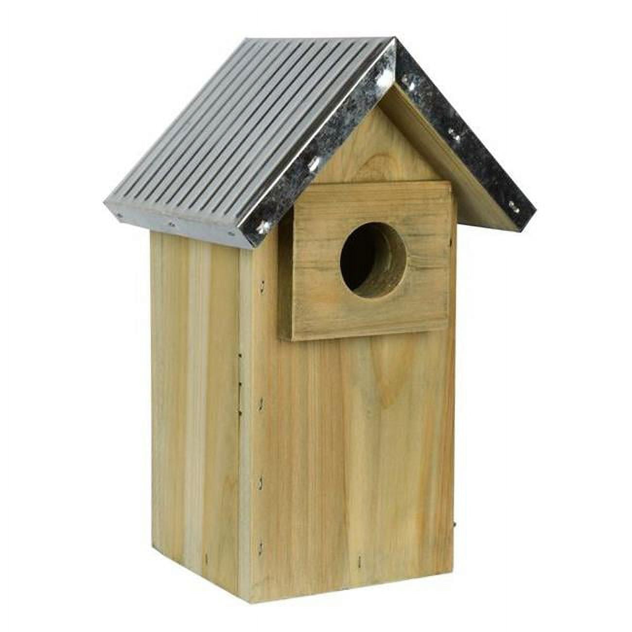 Picture of Natures Way Bird Products WWGH3 Galvanized Weathered Bluebird House - 11 x 6.75 x 6 in.