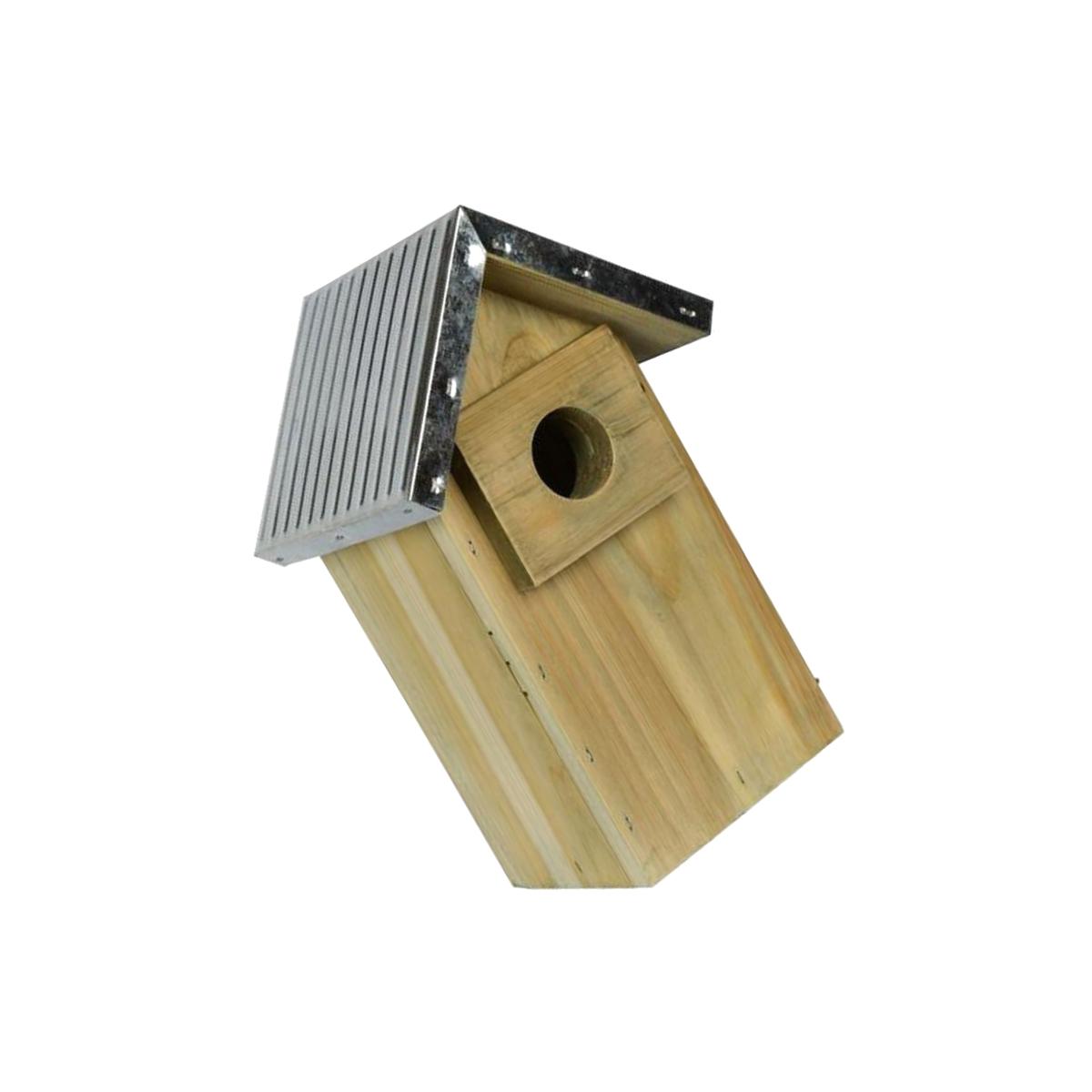 Picture of Natures Way Bird Products WWGH3 Galvanized Weathered Bluebird House - 11 x 6.75 x 6 in.