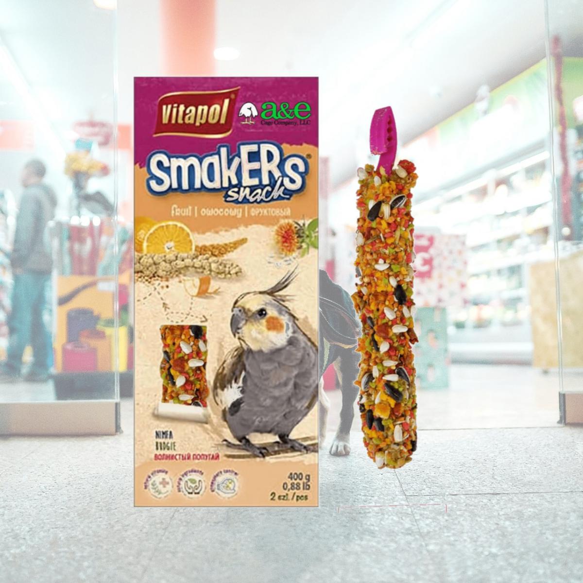 Picture of A&E Cage ZVP-2206 Treat Stick Cockatiel&#44; Fruit - Pack of 2