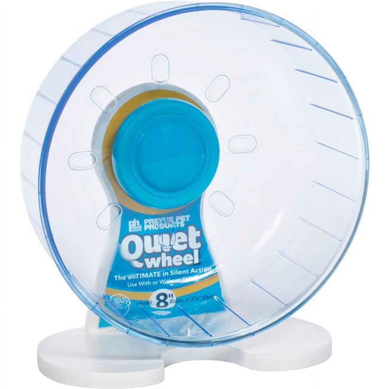 Picture of Prevue Pet Products 90017 8 in. Quiet Exercise Wheel&#44; Blue Tint