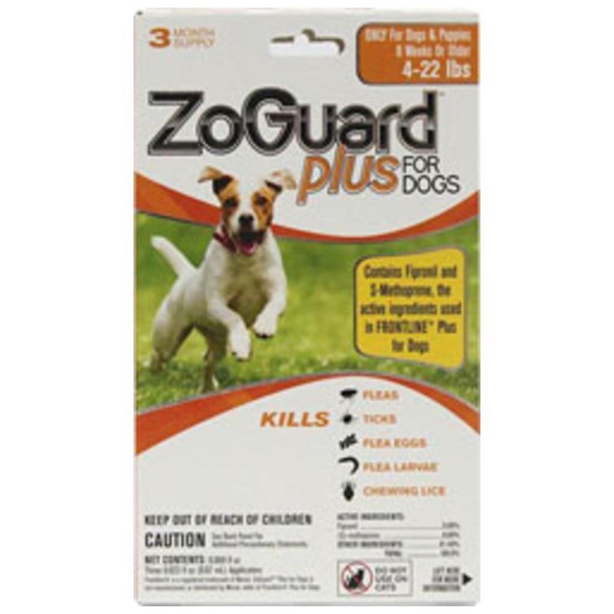 Picture of Durvet 011-511102 4-22 lbs Zoguard Plus for Dogs, Pack of 24