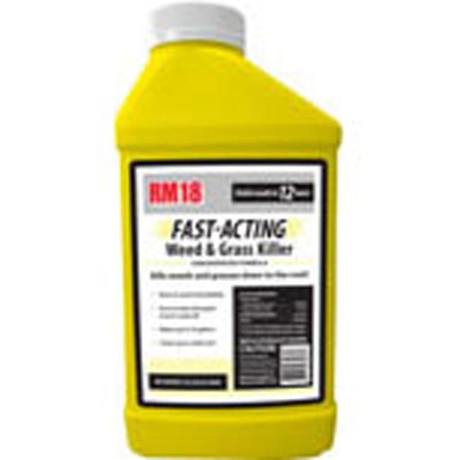 Fast Acting Weed and Grass Killer, Liquid, 32 oz Bottle