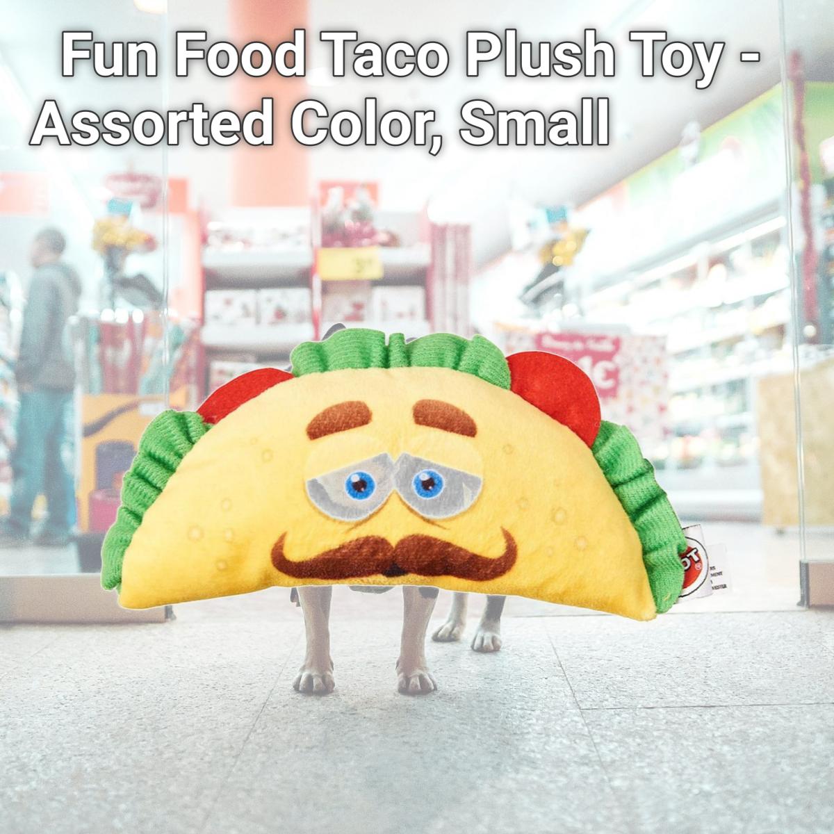 Picture of Ethical 54421 Fun Food Taco Plush Toy - Assorted Color, Small