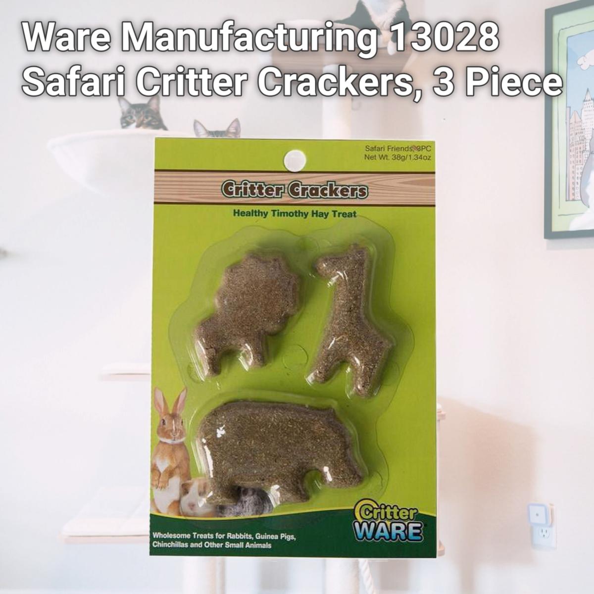 Picture of Ware Manufacturing 13028 Safari Critter Crackers, 3 Piece 