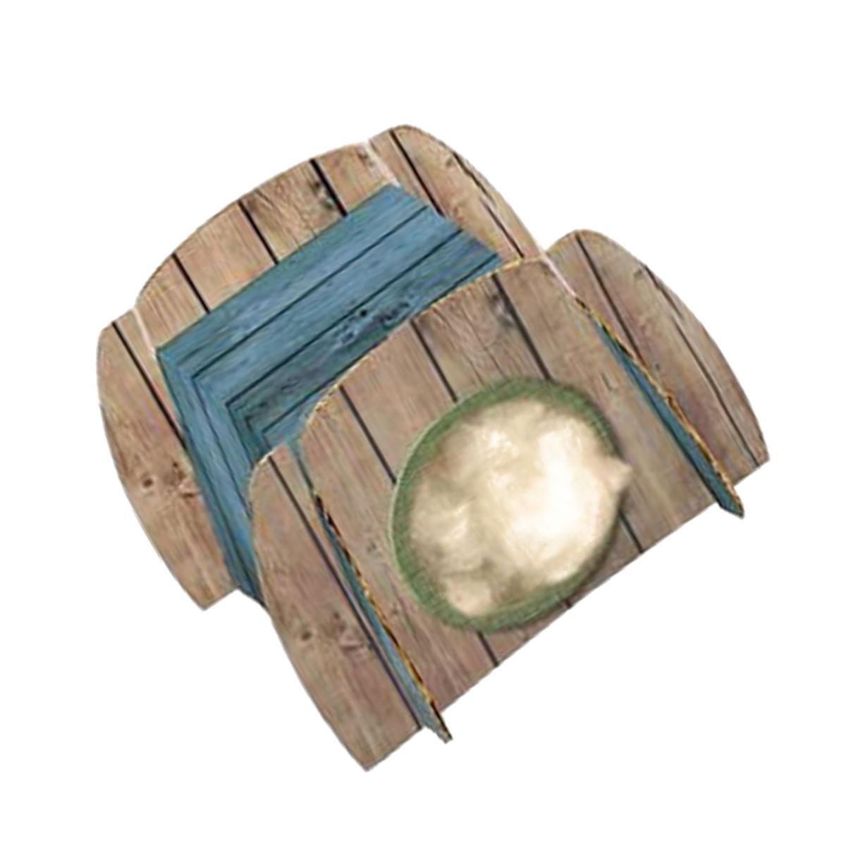 Picture of Ware Manufacturing 15007 Natural Critter Kapok Build A Hut,