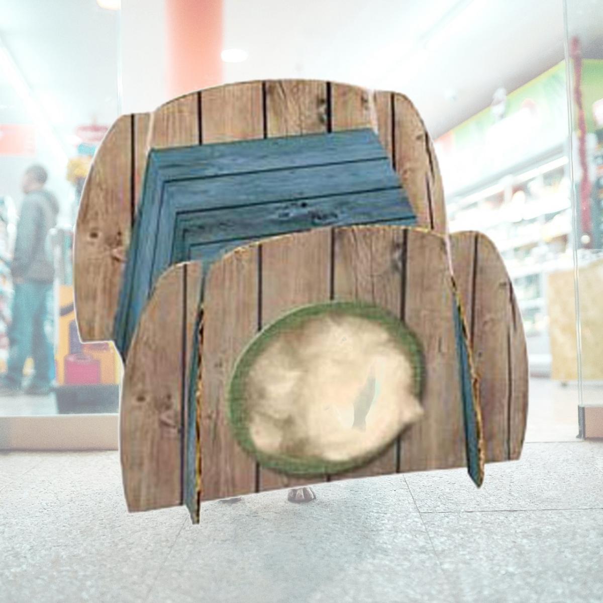 Picture of Ware Manufacturing 15007 Natural Critter Kapok Build A Hut,