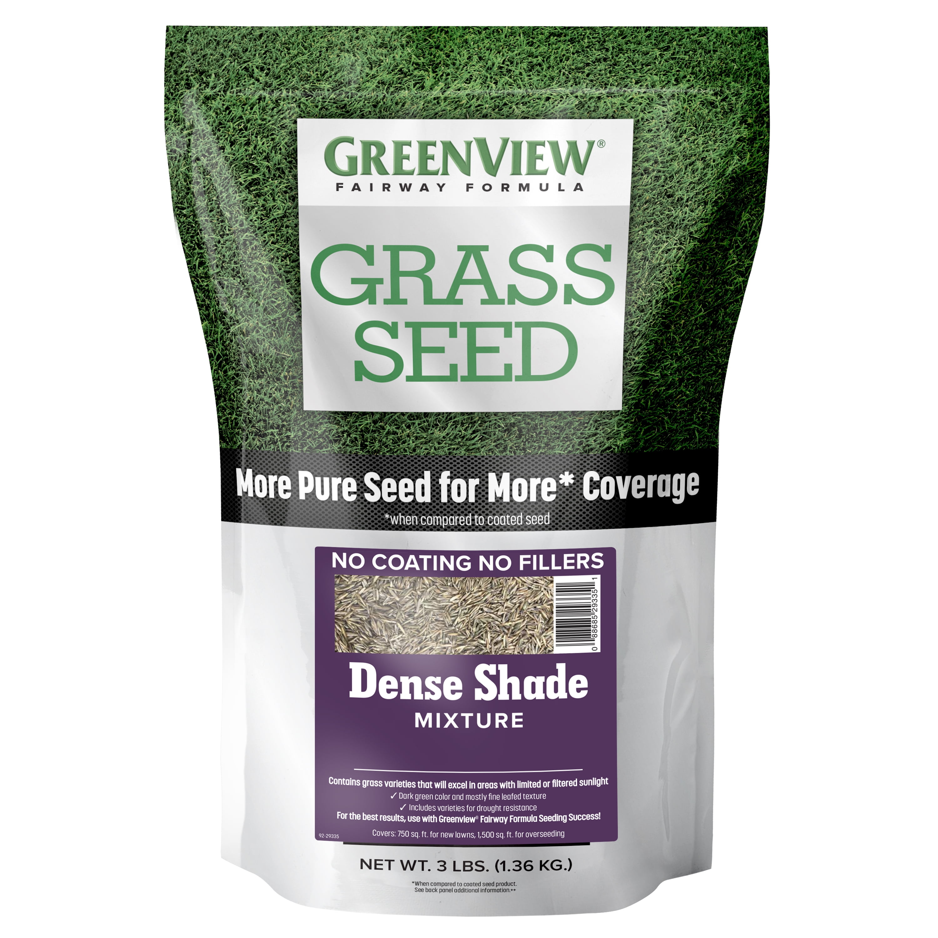 3 lbs Fairway Formula Grass Seed Dense Shade Mixture