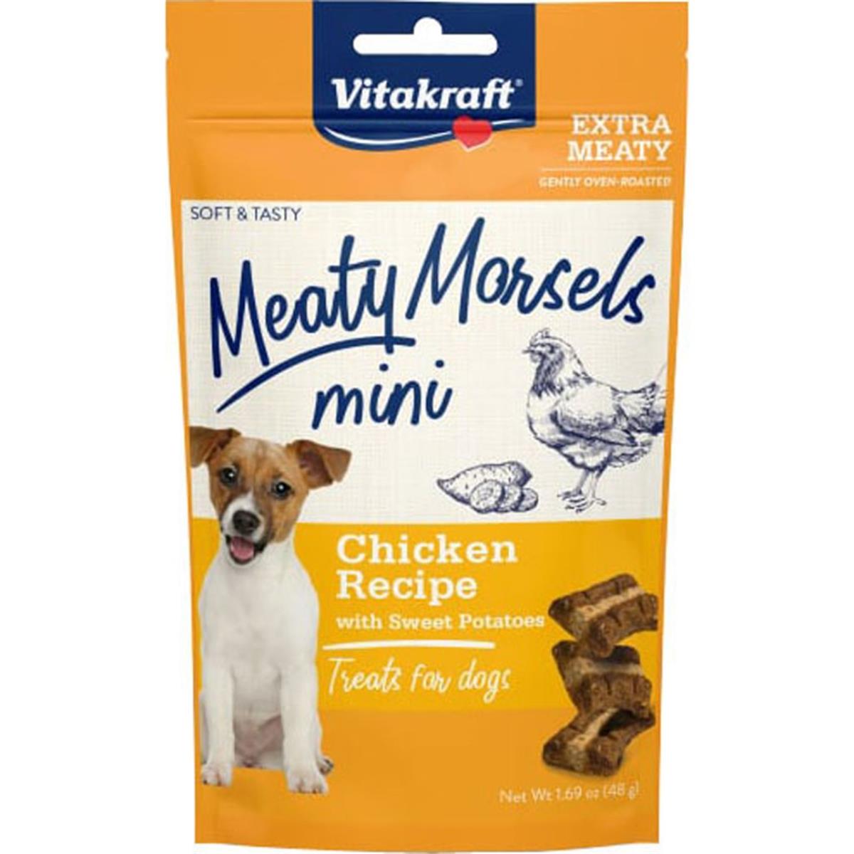 Picture of Vitakraft Pet Prod 35976 Meaty Morsels Mini Dog Treat
