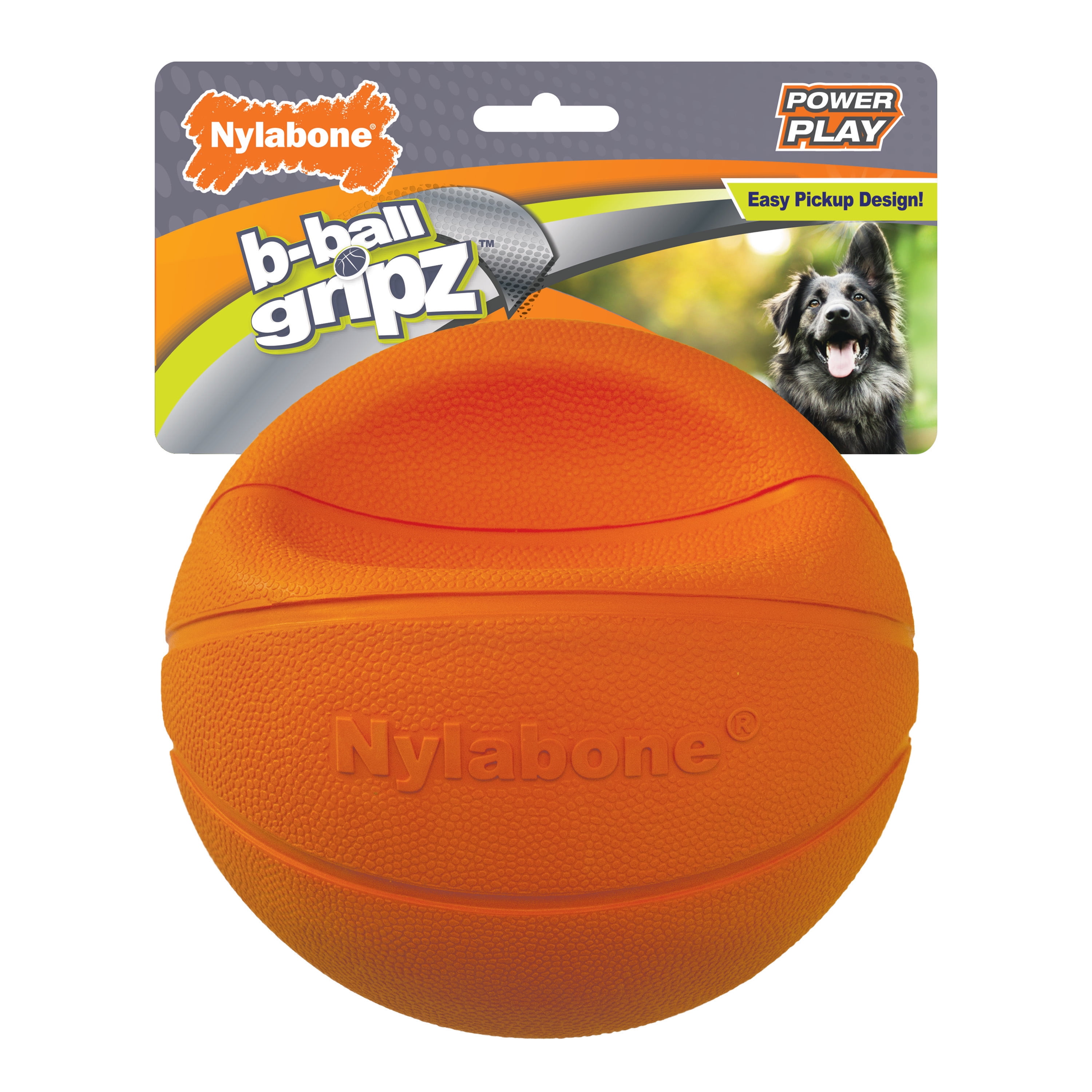 Picture of TFH Publications & Nylabone NPLY009P Power Play Gripz Basketball - Large