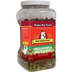 - Happy Hen 089-17807 2 lbs Free Range Feast Mealworm & Spice