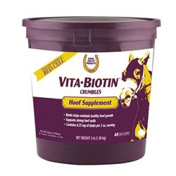 Picture of Farnam Horse Health 100542320 3 lbs Horse Health Vita Biotin Crumbles