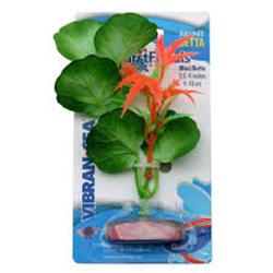 Picture of Blue Ribbon Pet Products CB-134-GR Mini Colorburst Florals Broad Lily Leaf Silk Plant, Green