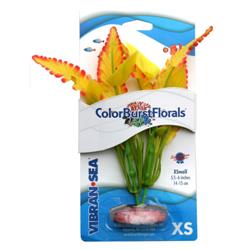Picture of Blue Ribbon Pet Products CB-161-YW Colorburst Florals Ferndale Silk Style Plant&#44; Yellow - Extra Small