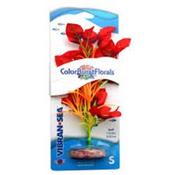 Picture of Blue Ribbon Pet Products CB-230-RD Colorburst Florals Willow Leaf Silk Style Plant&#44; Red - Small