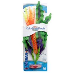 Picture of Blue Ribbon Pet Products CB-330-GR Colorburst Florals Waffle Leaf Silk Style Plant, Green - Medium
