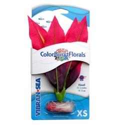 Picture of Blue Ribbon Pet Products CB-433-RD Colorburst Florals Amazon Sword Silk Style Plant, Red - Large
