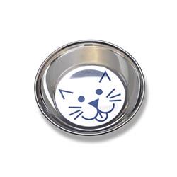 Picture of Van Ness SS10 8 oz Stainless Steel Heavyweight Cat Dish