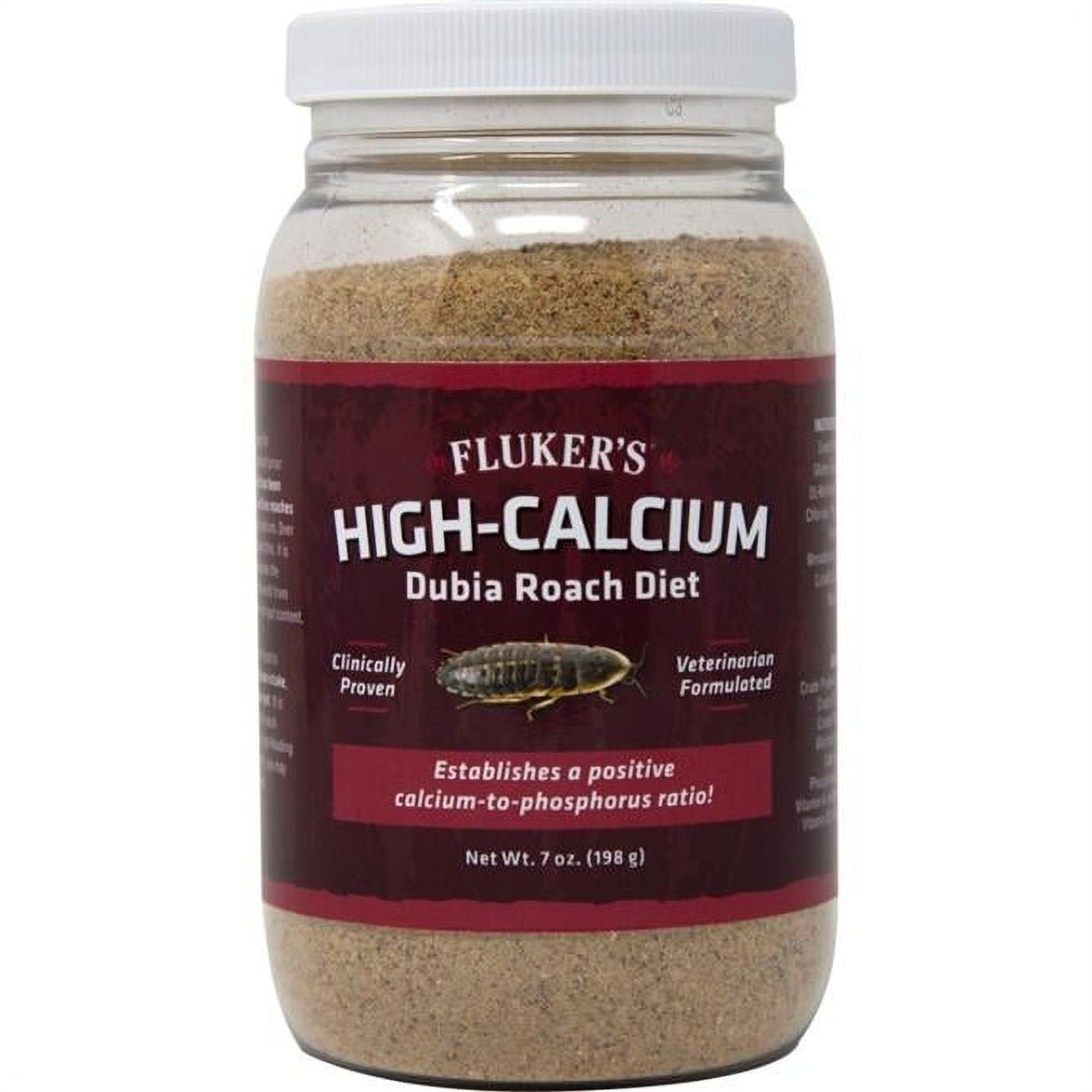 Picture of Flukers 71013 7 oz High Calcium Dubai Roach Diet