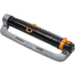 3900 sq. ft. Turbo Oscillating Sled Sprinkler with Flow Control, Black & Yellow