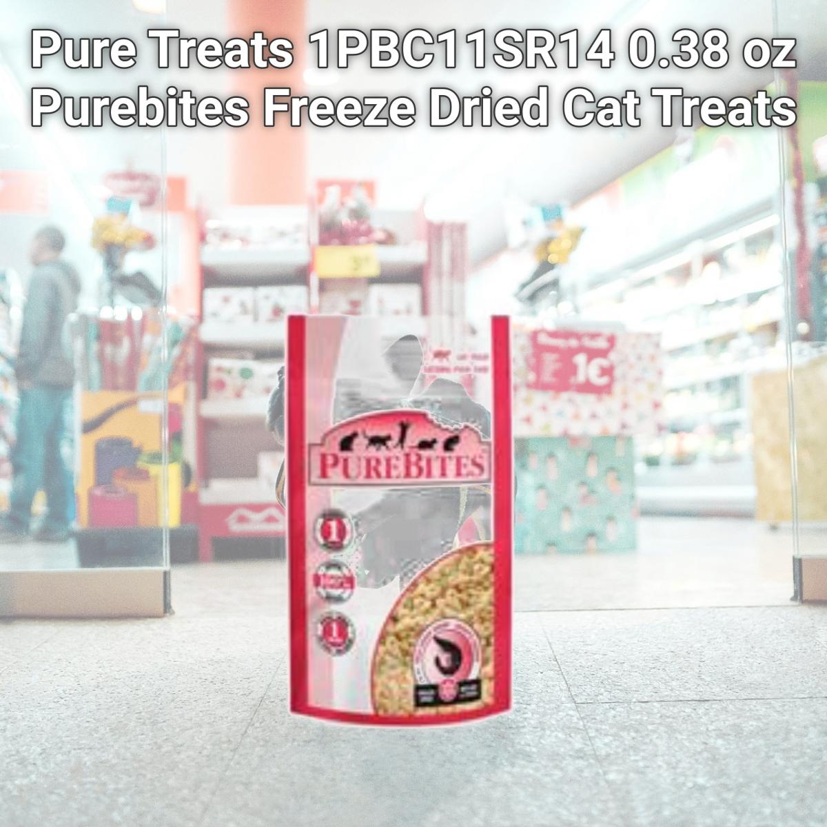 Picture of Pure Treats 1PBC11SR14 0.38 oz Purebites Freeze Dried Cat Treats