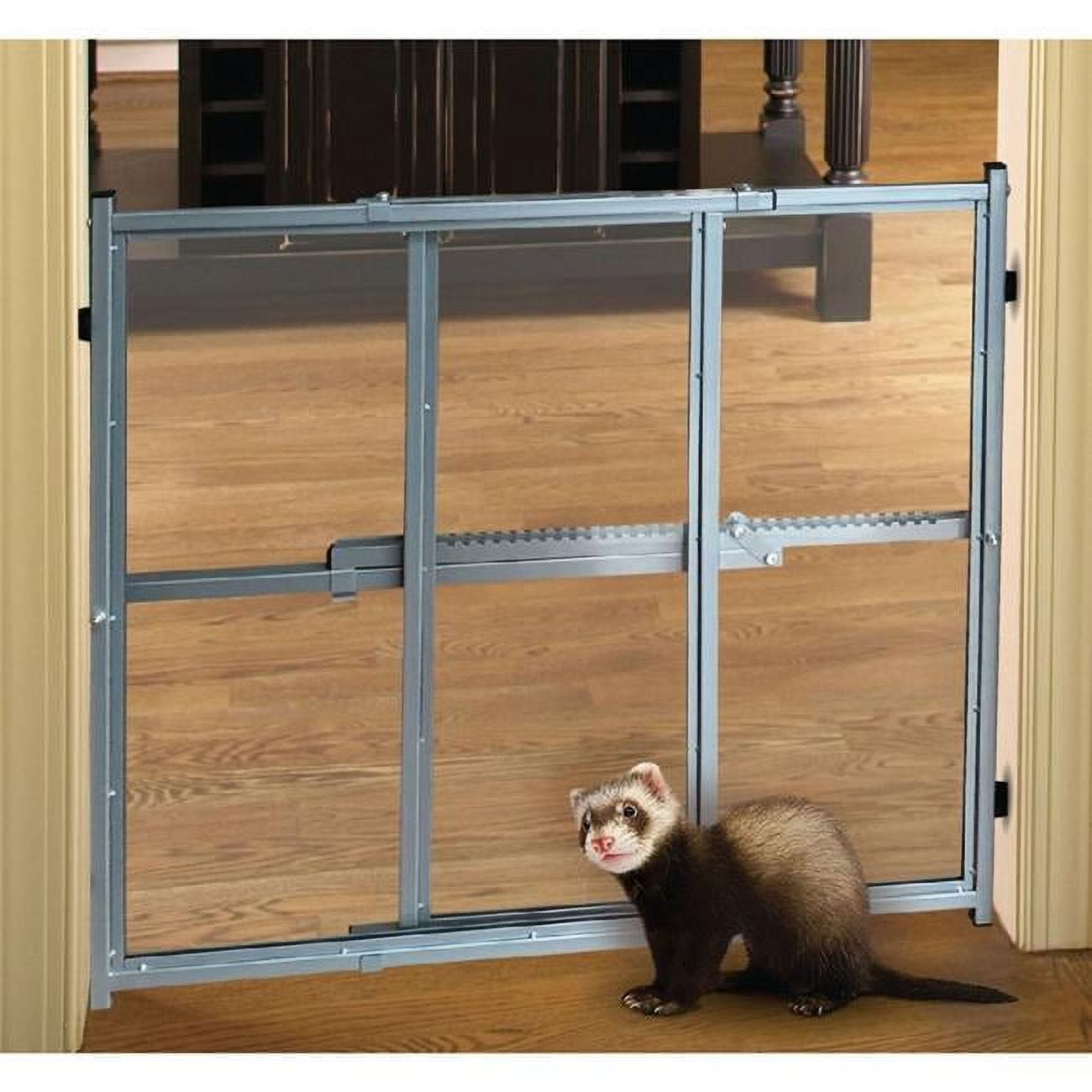 Picture of Marshall Pet Products FC-426 24.36 x 24 in. Marshall Ferret Better View Gate, Gray