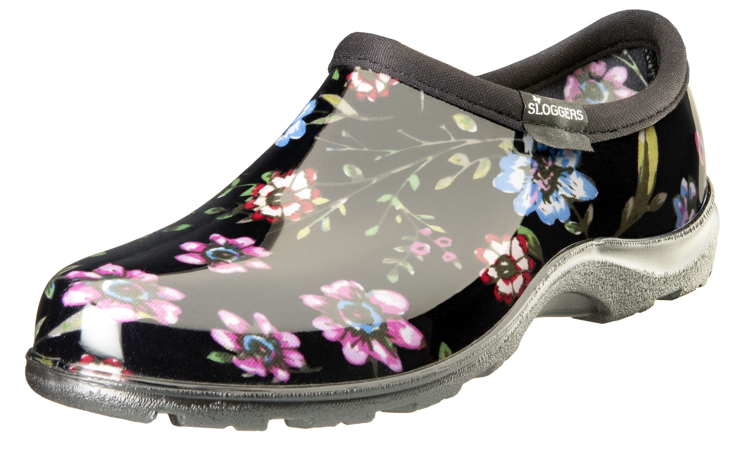Sloggers Womens Waterproof Comfort Shoe, Black - Size 9