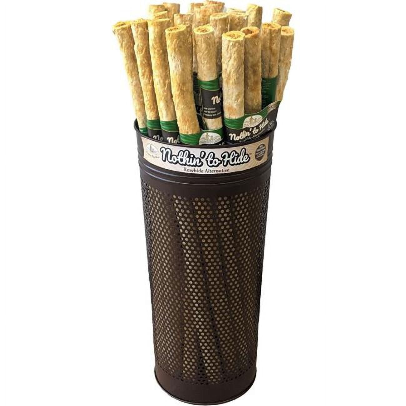 24 in. Nothin to Hide Rawhide Alternative Rolls - 24 Piece
