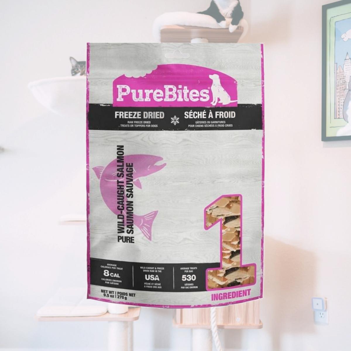 Picture of Pure Treats 1PB270SM12 9.5 oz Purebites Freeze Dried Dog Treats
