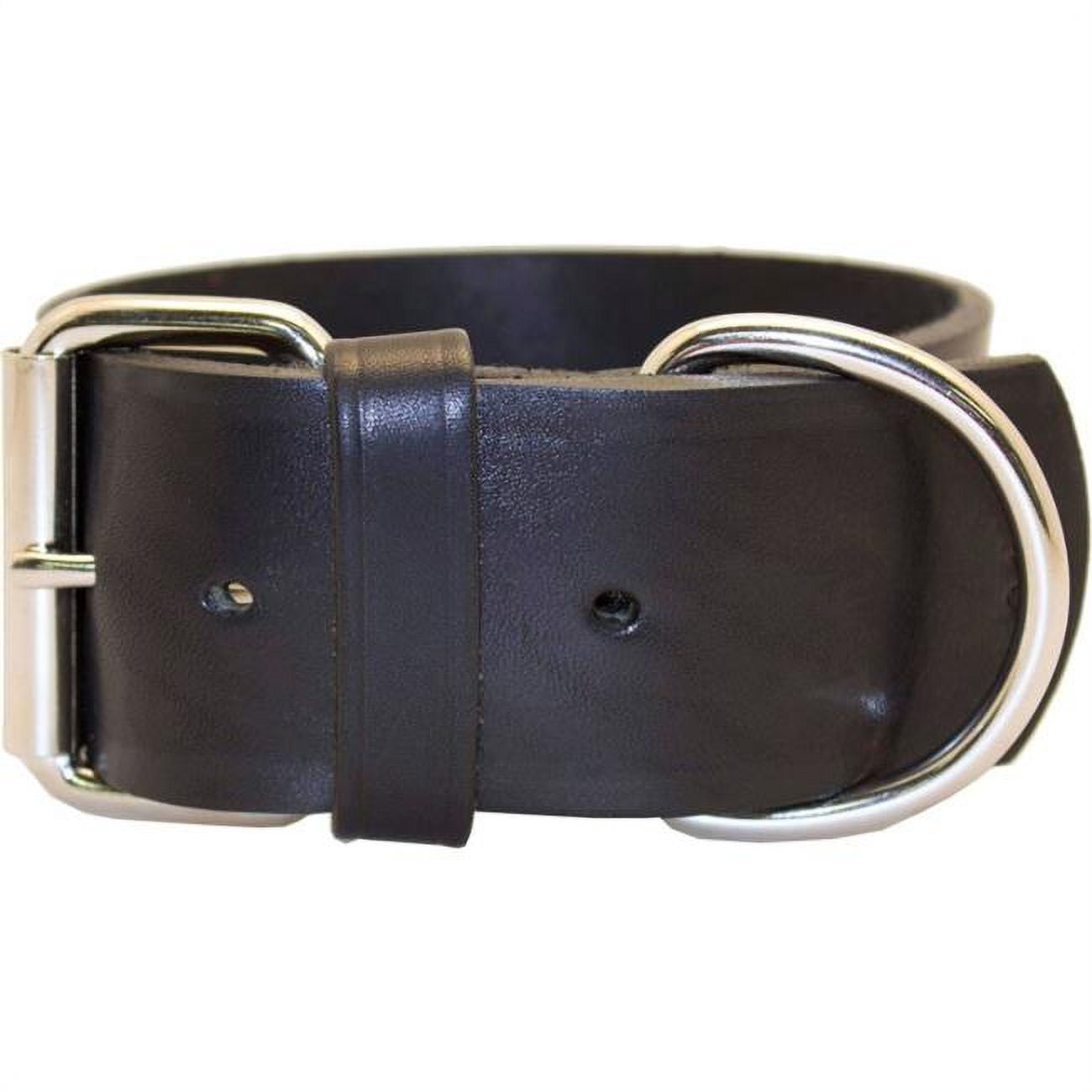 Picture of Leather Brothers 200L-BK21 2 x 21 in. Latigo Leather 1 Ply Dog Collar, Black