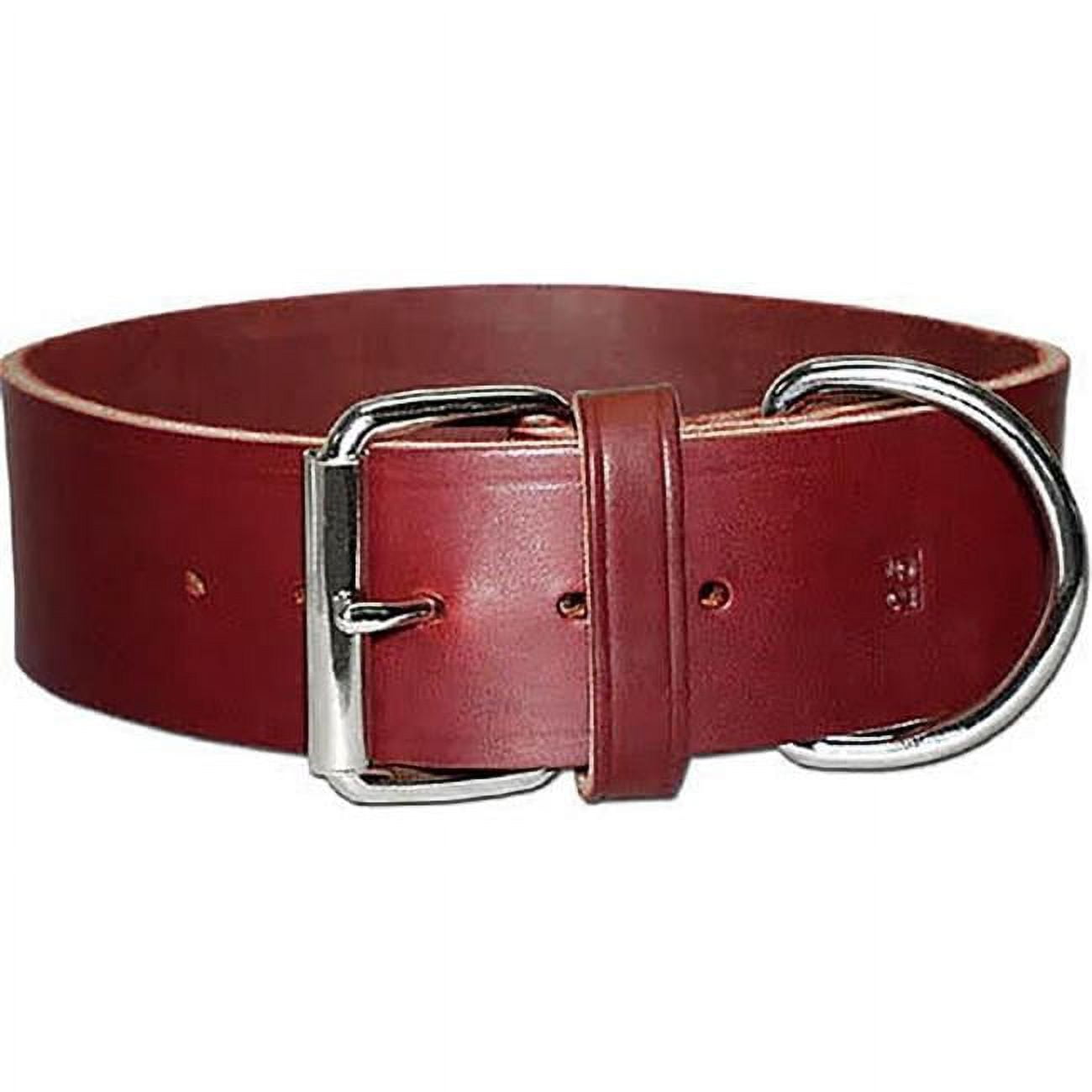 Picture of Leather Brothers 200L-BU29 2 x 29 in. Latigo Leather 1 Ply Dog Collar, Burgundy