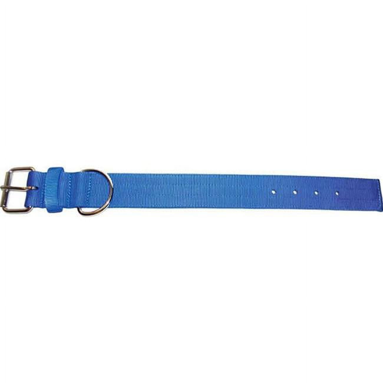 Picture of Leather Brothers 200N-BL21 2 x 21 in. Bravo 2 Ply Nylon Dog Collar, Blue
