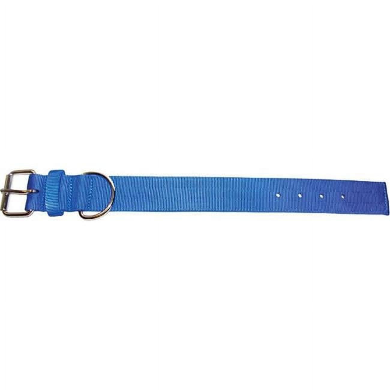 Picture of Leather Brothers 200N-BL25 2 x 25 in. Bravo 2 Ply Nylon Dog Collar, Blue