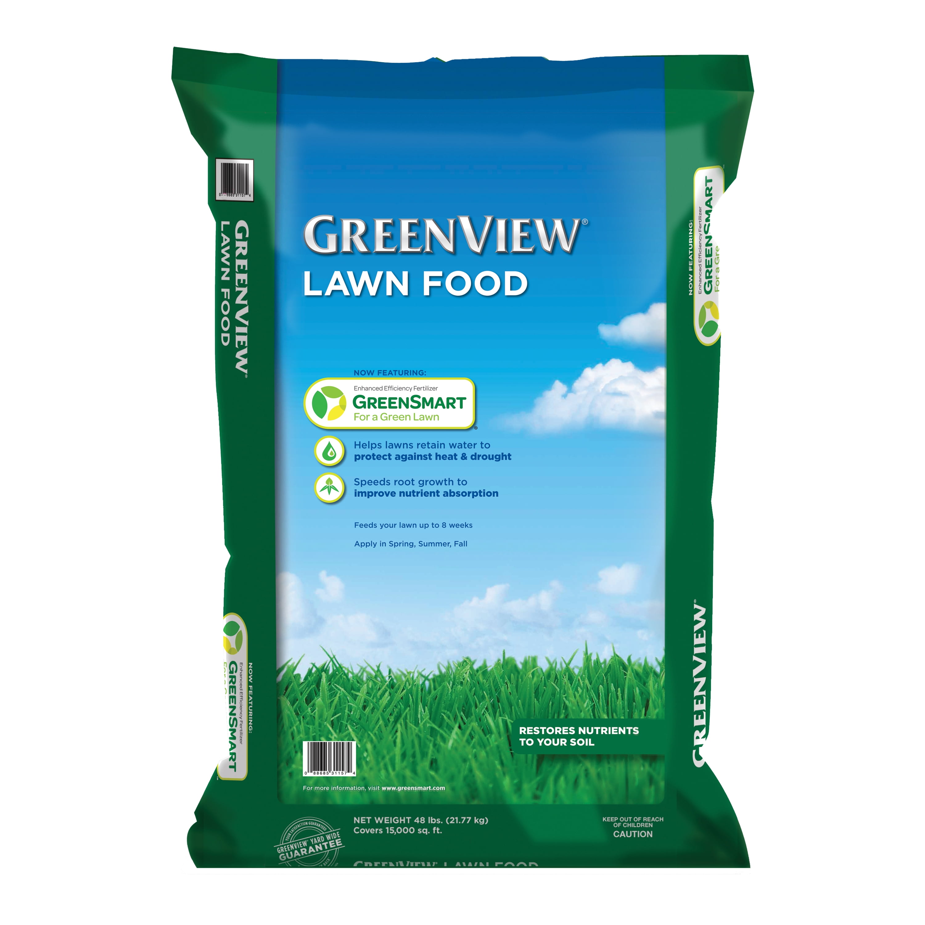 48 lbs  Lawn Food with Green Smart