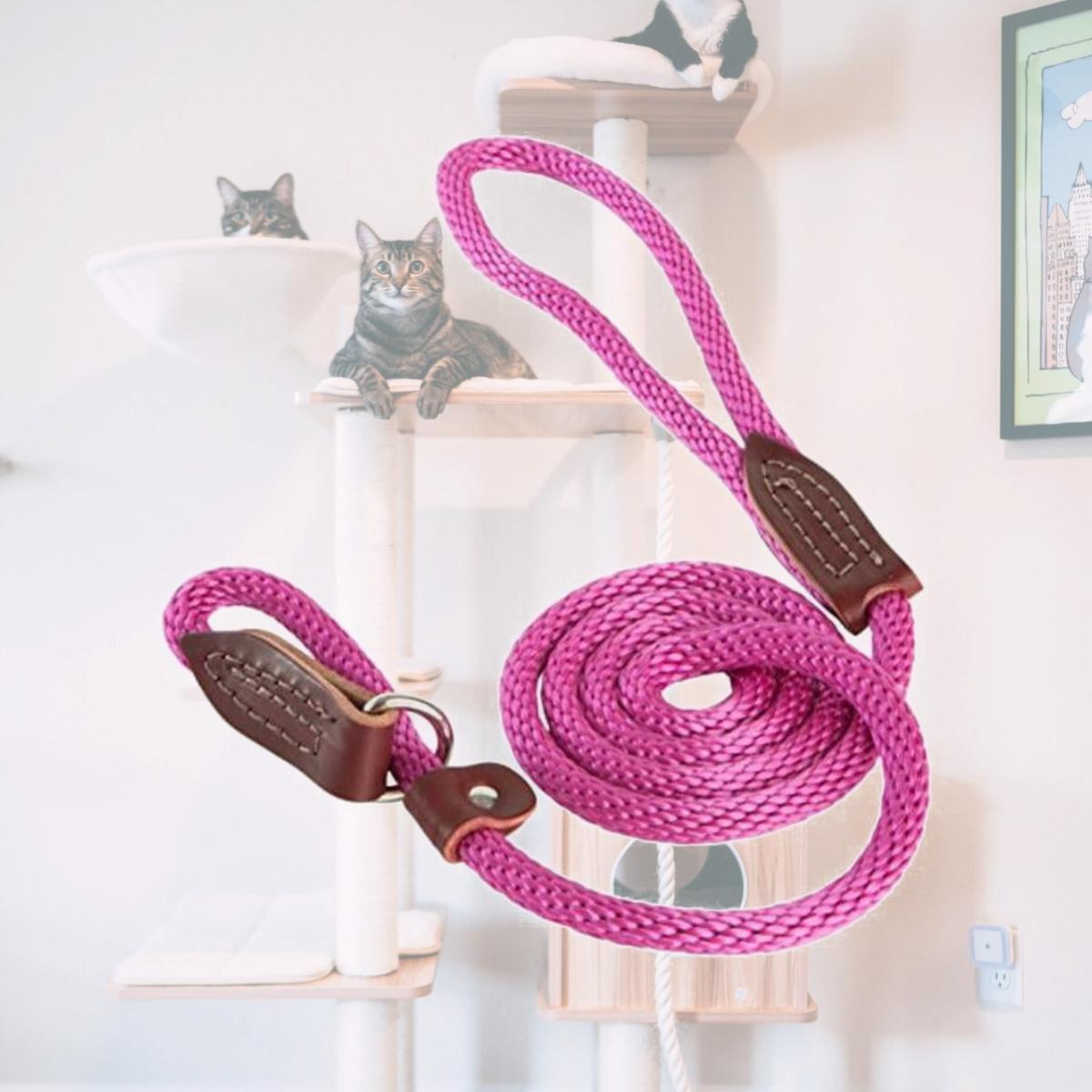 Picture of Leather Brothers 3604-103 6 ft. British Slip Loop Rope Leads for Dogs - Pack of 3