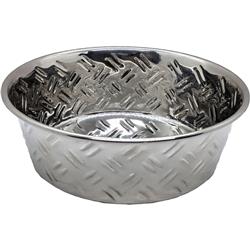 Picture of Ethical 58597 1 qt. Spot Criss-cross Non Skid Stainless Steel Dish