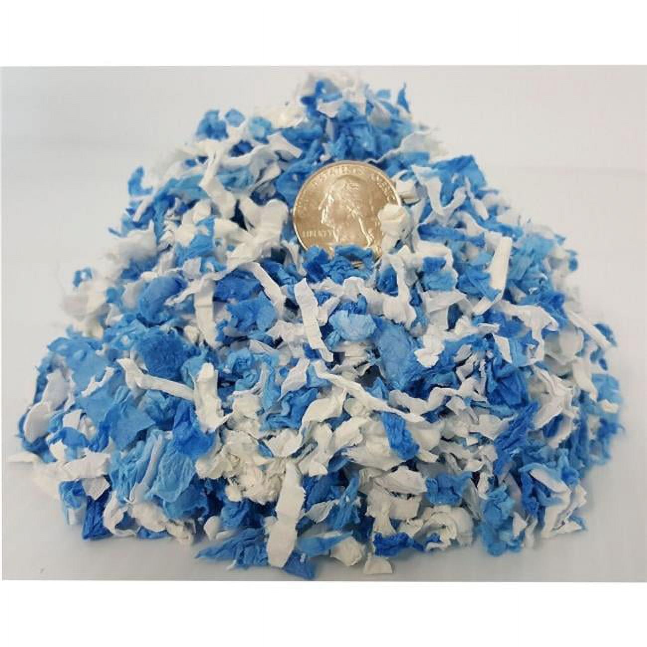 Picture of American Wood Fibers 801000-3400PWUBPKBL 56 Litre Uber Soft Paper Pet Bedding, Blue